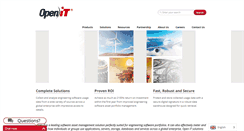 Desktop Screenshot of openit.com